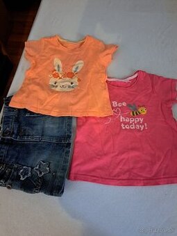 Dievčenské oblečenie v. 62/68