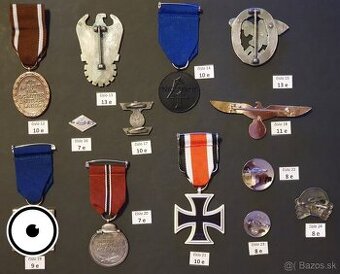 Vyznamenanie , Slovensky stat , zelezny kriz , odznak