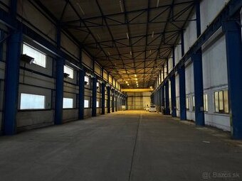 Reality Kolesár prenajíma 1265 m2 Halu-sklad Barca