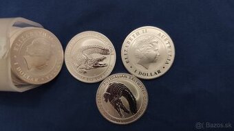 Investičné striebro  1oz krokodíl