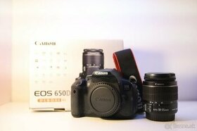 Canon EOS 650D s objektívom EF-S 18-55M