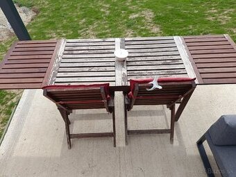 Predam vonkajsie zahradne sedenie z Ikea