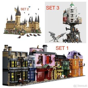 Harry Potter stavebnice 5 + figúrky - typ lego - nové