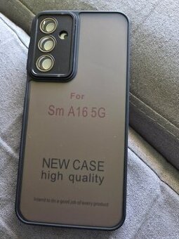 Cover zadný na Samsung A16 5g čierne púzdro ktoré chráni fot