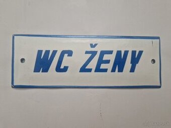 Tabulka WC ŽENY