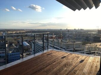 Luxusný 4i byt s fínskou saunou, 60m2 terasou a 3 státia