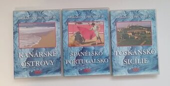 3 ks cestovateľské DVD