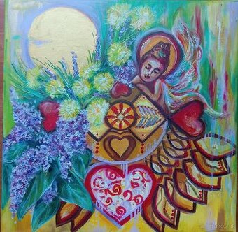 Predám mandalu 50x50