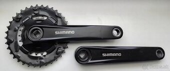 Predám komplet Shimano stred,kazeta,prehadzovačka,brzdy