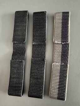 Elastické nylónové remienky na hodinky Garmin 26mm. Spolu 8€