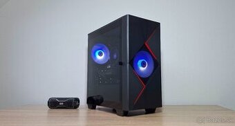 Hráčske pc 6jadro RYZEN 5 5600/512gb NVME/RTX5060 8GB