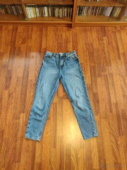 Reserved Super High Rise – dámské džíny, světle modré,36