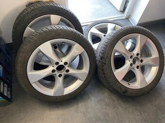 predám ALU disky s pneumatikami/250E/ + jazdené pneu/40E/