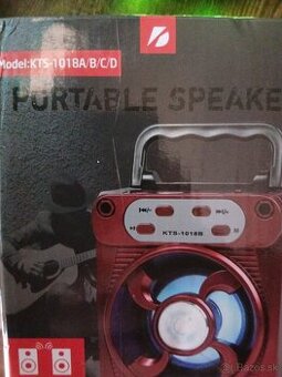 Bezdrôtový, prenosnýReproduktor