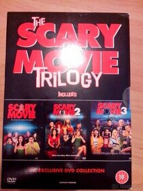 Predam original anglicke DVD -trilogy "Scary Movie 1,2,3".
