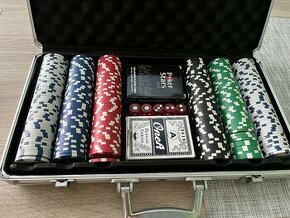 Poker kufor set 300 kusov