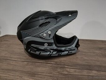 Prilba Force TIGER - čierná matná - L/XL (59-61cm)