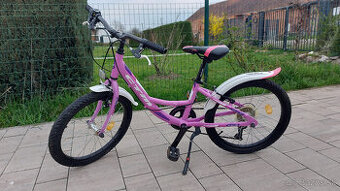 Predám dievčenský bicykel CTM Ellie, ružový, 20''