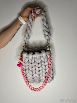 Handmade chunky kabelka