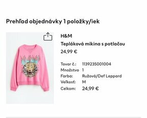 Tepláková mikina Def Leppard, veľkosť M