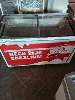 mraziak presklený dĺžka 130 cm