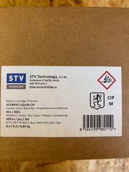 Predám strelivo 7,62x39 CIP STV