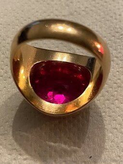 Pánsky zlatý prsten