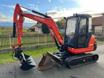 Mini bagr Kubota KX 71-3 hyd.svahovka,pouze 1900mh