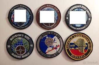 Predám vojenské nášivky