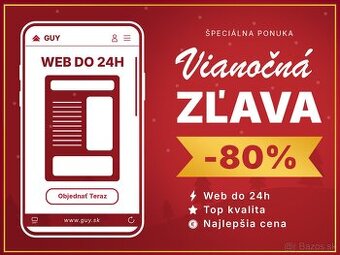 Tvorba webstránok, Do 24 hodín za 100€