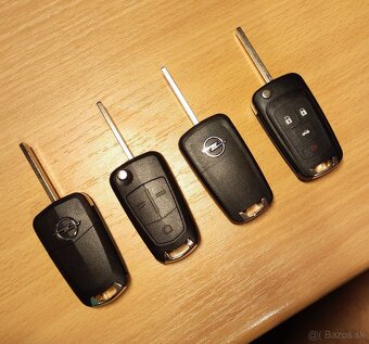 Autokluče Opel ASTRA ZAFIRA INSIGNIA CORSA MERIVA MOKKA