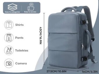 Cestovný / príručný ruksak do lietadla (Ryanair), nový