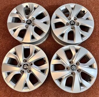 5x108 R16 Originál alu disky Citroen C4 - ET 47