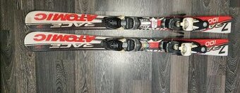 Predám detské lyže s viazaním