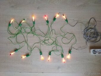 Vianočné osvetlenie Sviečky Zlatokov