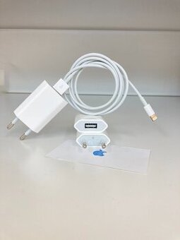 Sada  originál Apple nabíjačka Adaptér +  kábel Lightning
