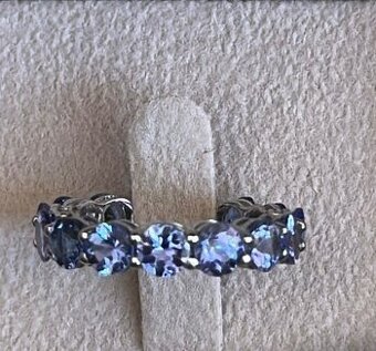 Zlatý prsteň Tanzanit