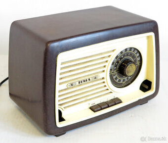 Elektrónkové bakelitové rádio Tesla 315A SONATINA