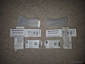 WiFi & Bluetooth LED kontroléry (RGBW + Jedna farba)