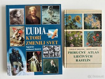 Atlas liečivých rastlín a Ľudia, ktorí zmenili svet