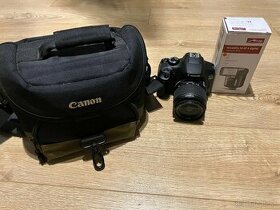 Fotoaparát Canon EOS 1300D + EFS 18-55 + Blesk + Fotobrašna