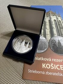 Strieborná minca Košice 2013 PROOF