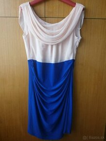 ružovo-modré šaty
