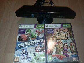 Xbox 360 Kinect + 2x hra