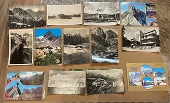 Staré pohľadnice Vysoké Tatry