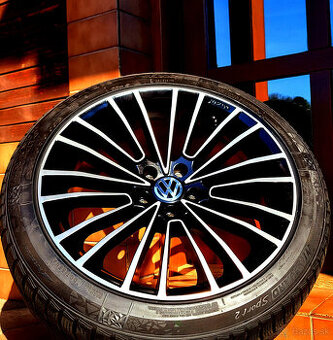 alu disky 5x112 R19 Audi, Vw...+ pneu 235/45 r19