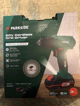 Aku Vrtaci skrutkovač Parkside