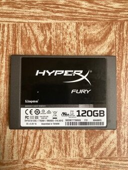 Kingston HyperX Fury 120GB SSD – rýchly disk pre PC/notebook