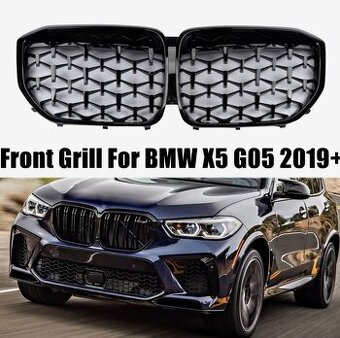 Predná maska BMW rad X5 G05 2019-2022 Diamond Style TOP
