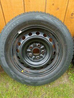 Plechové disky r15 5x114,3 + zimné gumy